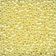 Mill Hill 02002 Yellow Crème Glass Beads - Size 11/0