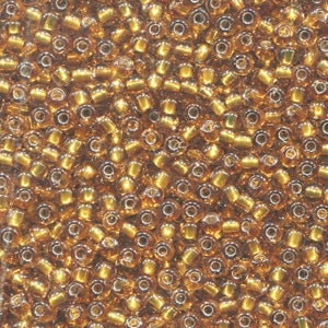 Mill Hill 02048 Golden Olive Glass Beads - Size 11/0