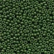 Mill Hill 02094 Opaque Moss Glass Beads - Size 11/0