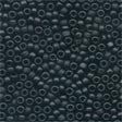 Mill Hill 62014 Frosted Black Seed Beads - Size 11/0