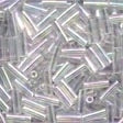 Mill Hill 70161 Crystal Bugle Beads - Size 1/4" long