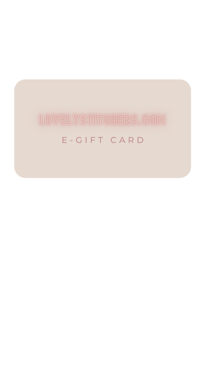 Lovely Stitchers Giftcard