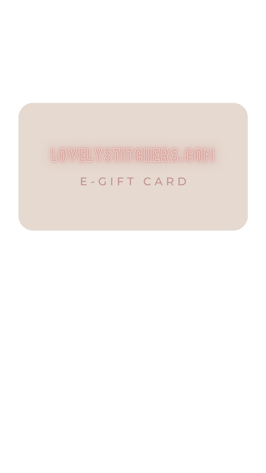 Lovely Stitchers Giftcard