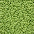 Mill Hill 02066 Crayon Yellow Green Glass Beads - Size 11/0