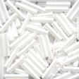 Mill Hill 80479 White Bugle Beads - Size 3/8" long