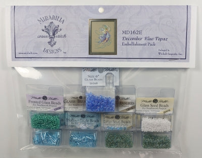 MD162E December Blue Topaz Embellishment Pack