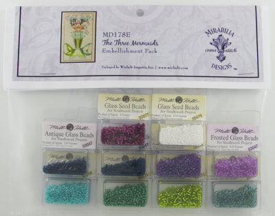 MD178E The Three Mermaids Embellishment Pack