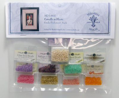 MD186E Camille in Bloom Embellishment Pack